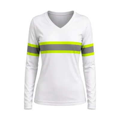 Mujer Playera Cuello V ML
